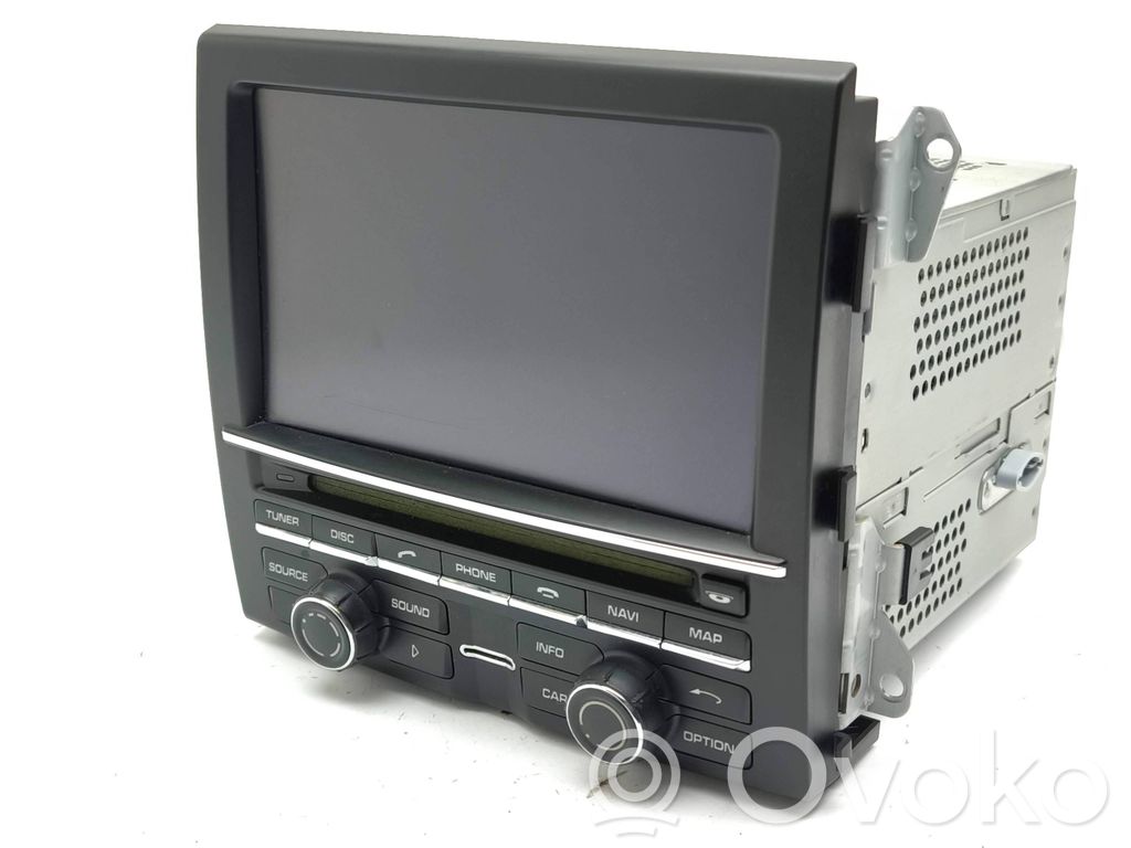 Porsche Cayenne (92A) Panel / Radioodtwarzacz CD/DVD/GPS 