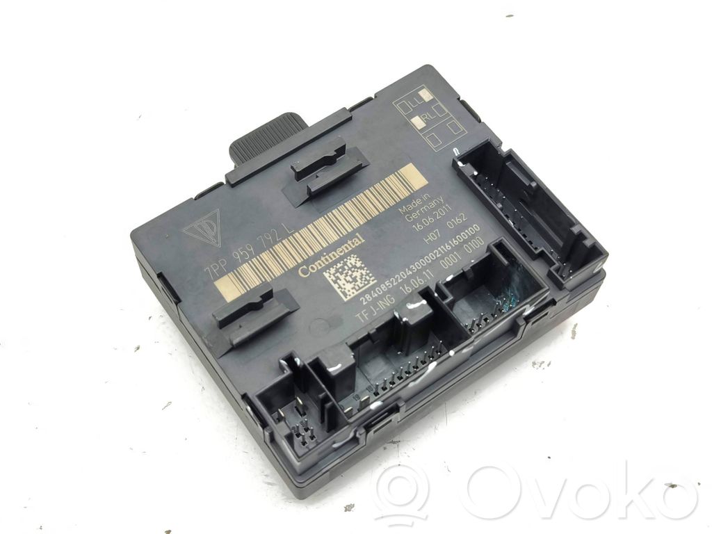 Porsche Cayenne (92A) Door control unit/module 