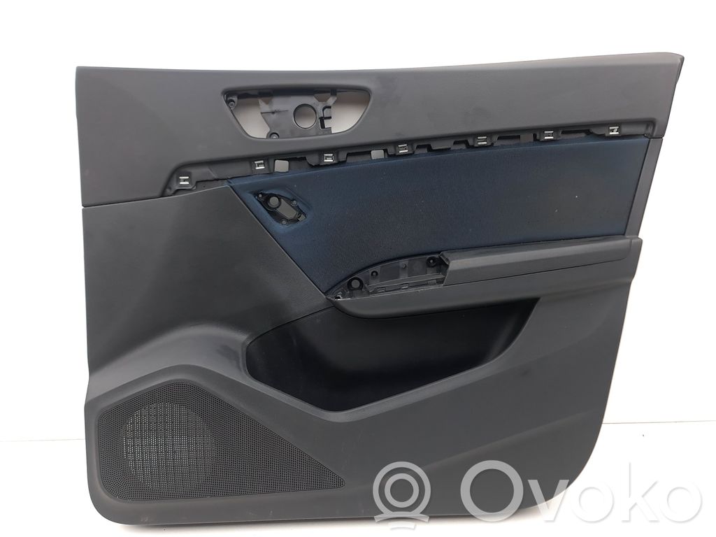 Front door card panel trim