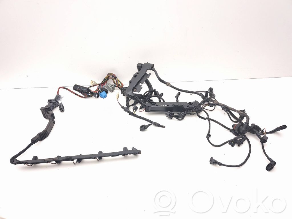 BMW 5 E60 E61 Проводка двигателя 