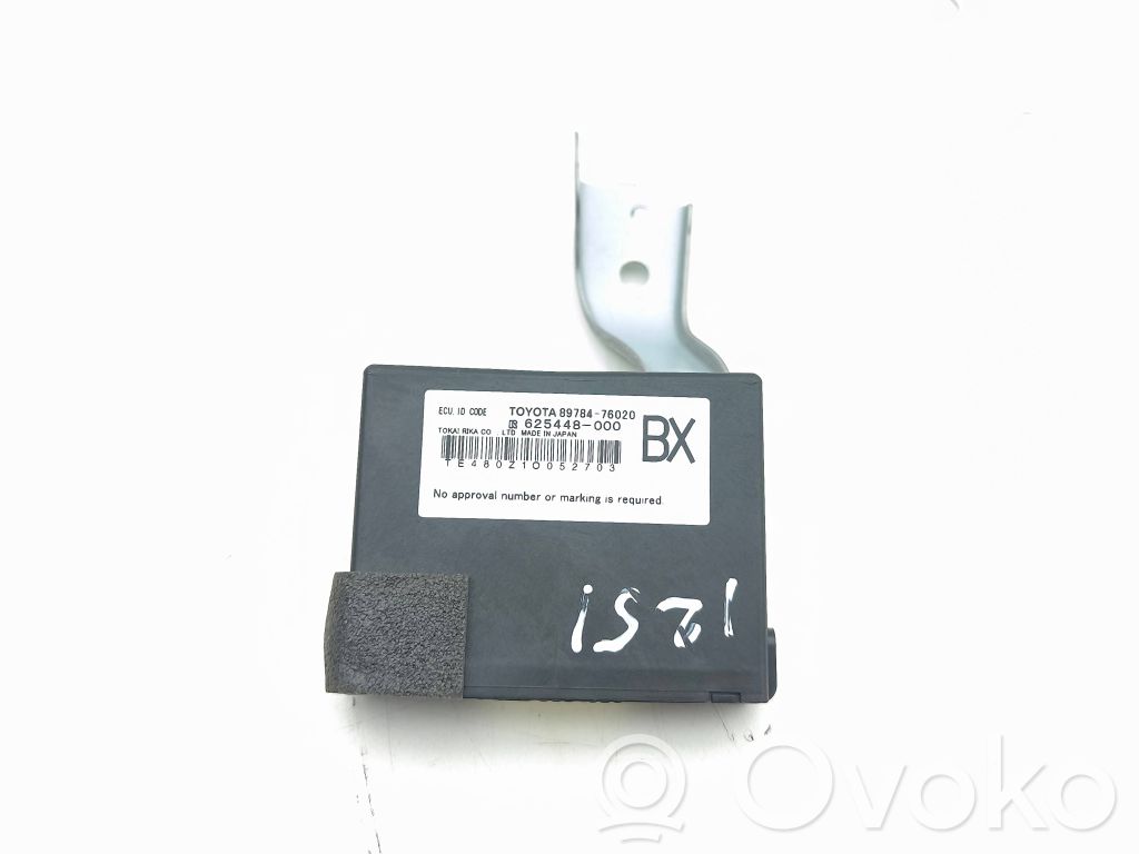 Lexus CT 200H Unitate/modul comandă imobilizator 