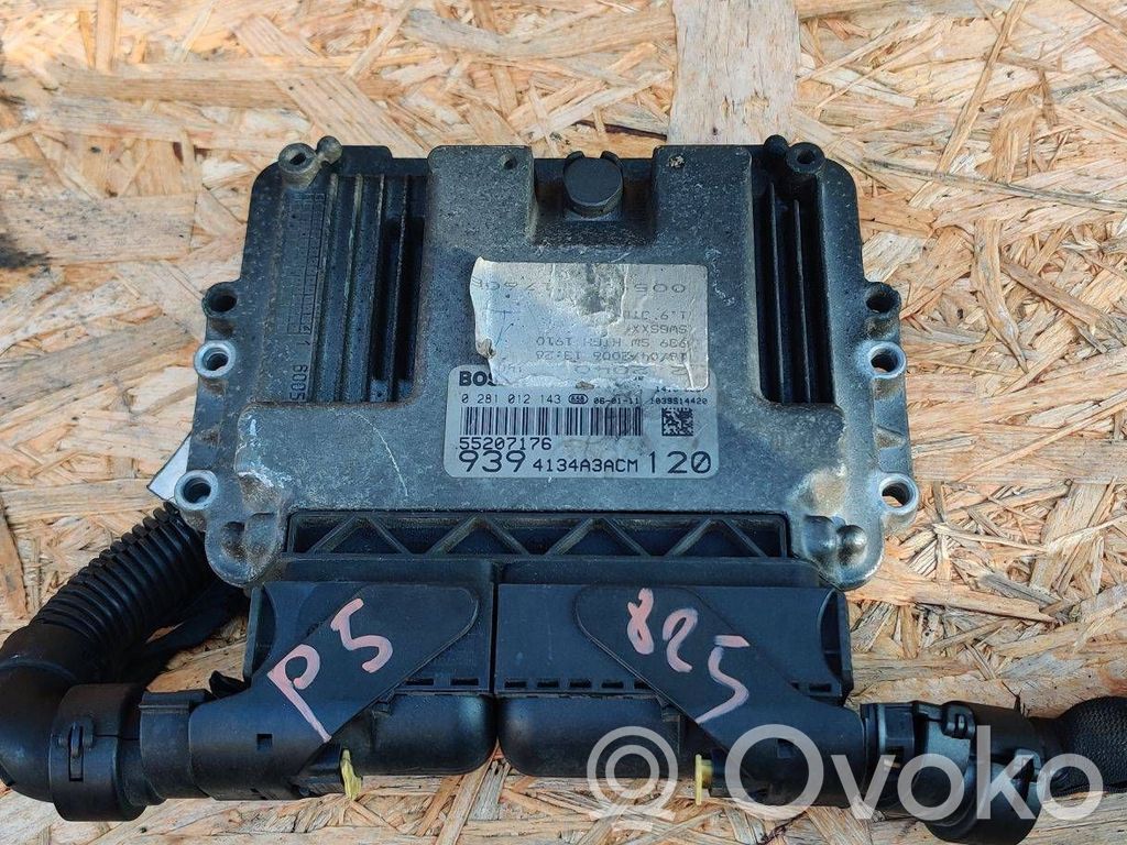 Engine control unit/module   0281012143,55207176,4134A3ACM