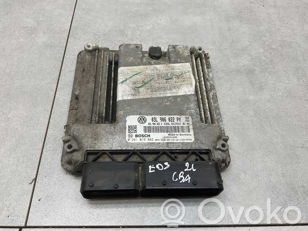Volkswagen Golf VI Engine control unit/module 