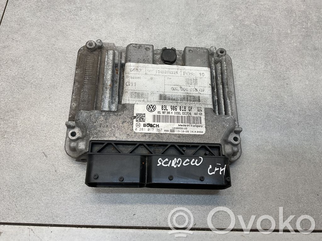 Volkswagen Golf VI Engine control unit/module 