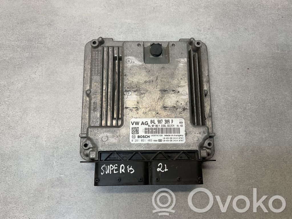 Skoda Superb B8 (3V) Engine control unit/module 