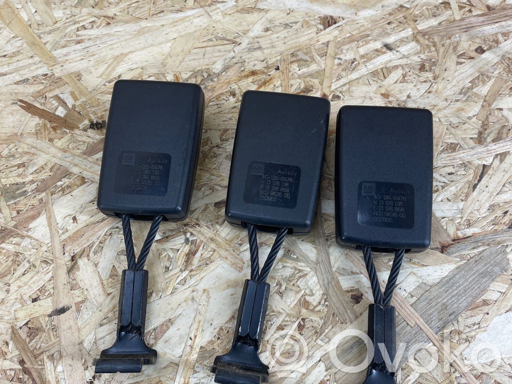 Opel Astra H Rear seatbelt buckle 