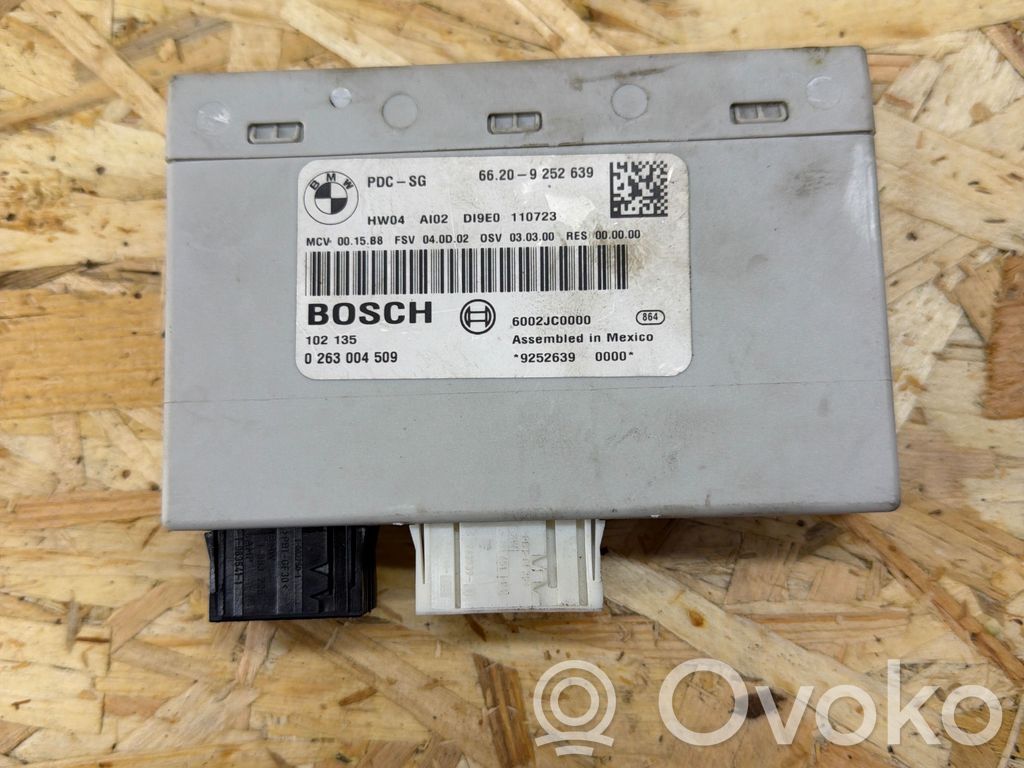 BMW 3 E90 E91 Unité de commande, module PDC aide au stationnement 