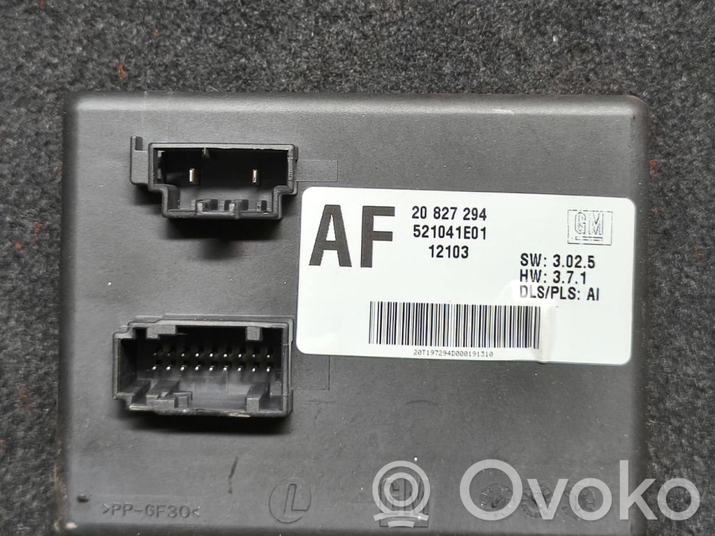 Opel Insignia A Tow bar trailer control unit/module 
