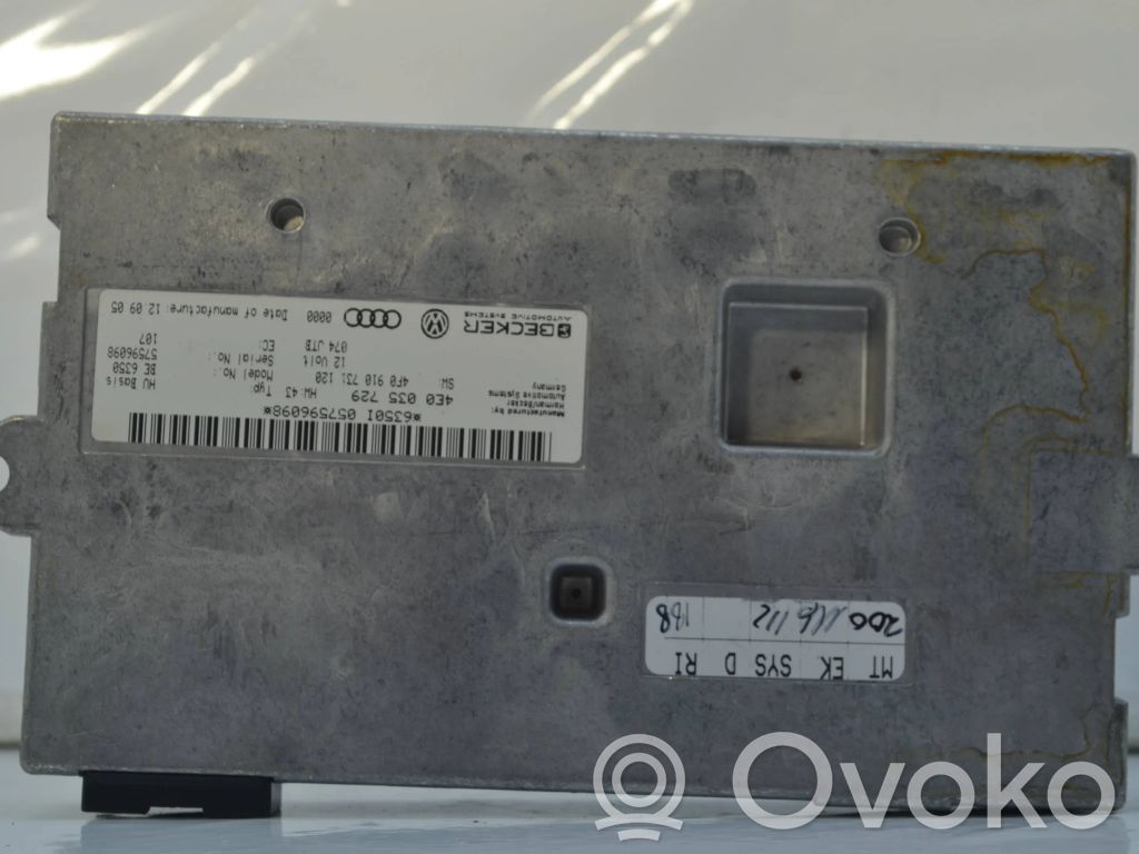 MMI control unit   4E0035729,4F0910731
