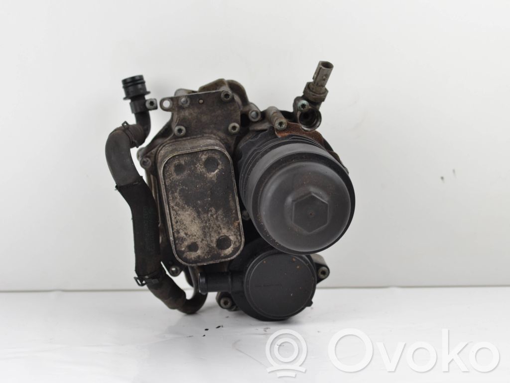 Audi A6 S6 C6 4F Oil filter mounting bracket 