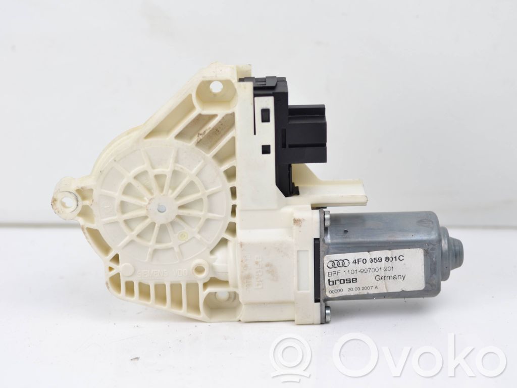 Audi A6 S6 C6 4F Rear door window regulator motor 