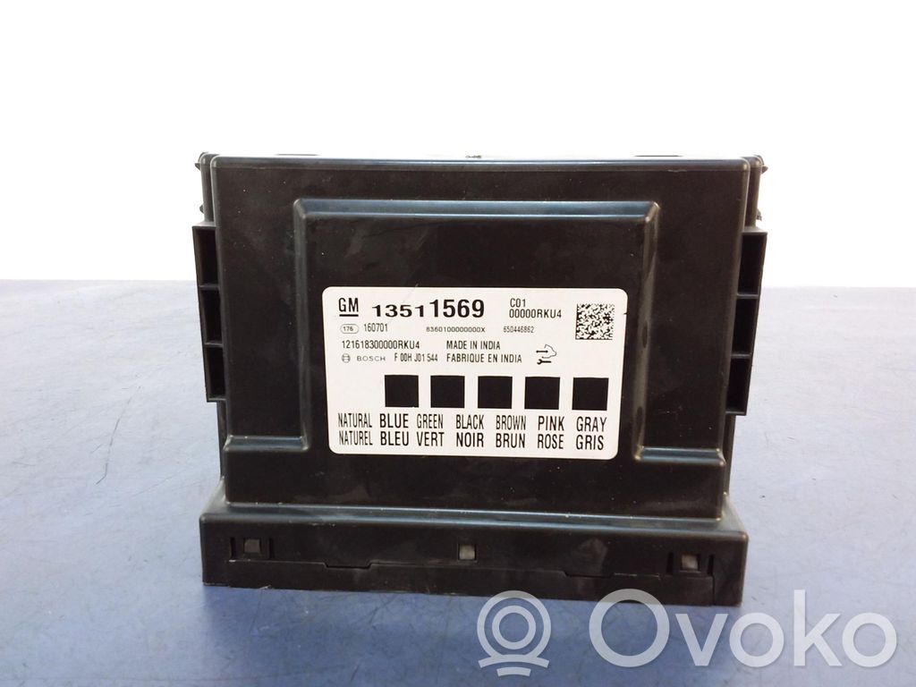 Opel Astra K Comfort/convenience module 