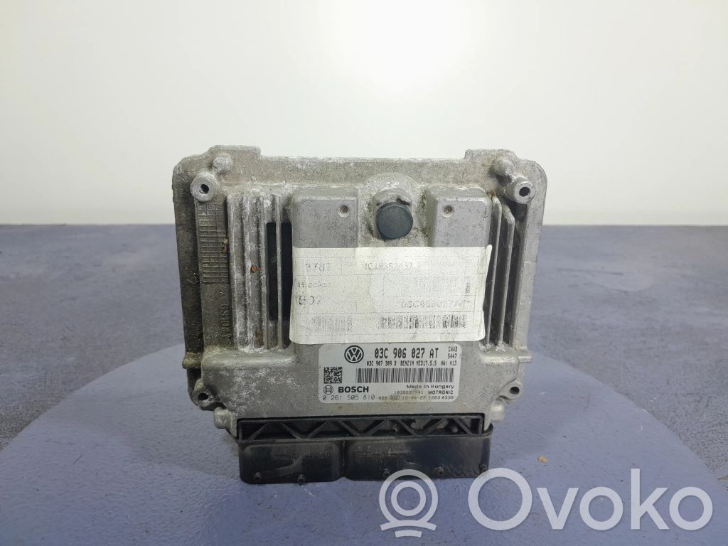 Engine control unit/module ECU   03C906027AT,03C906027AT