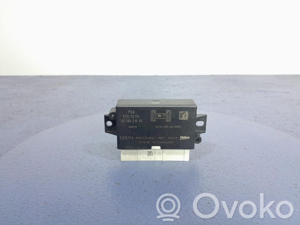 Peugeot 208 I Parking PDC control unit/module 