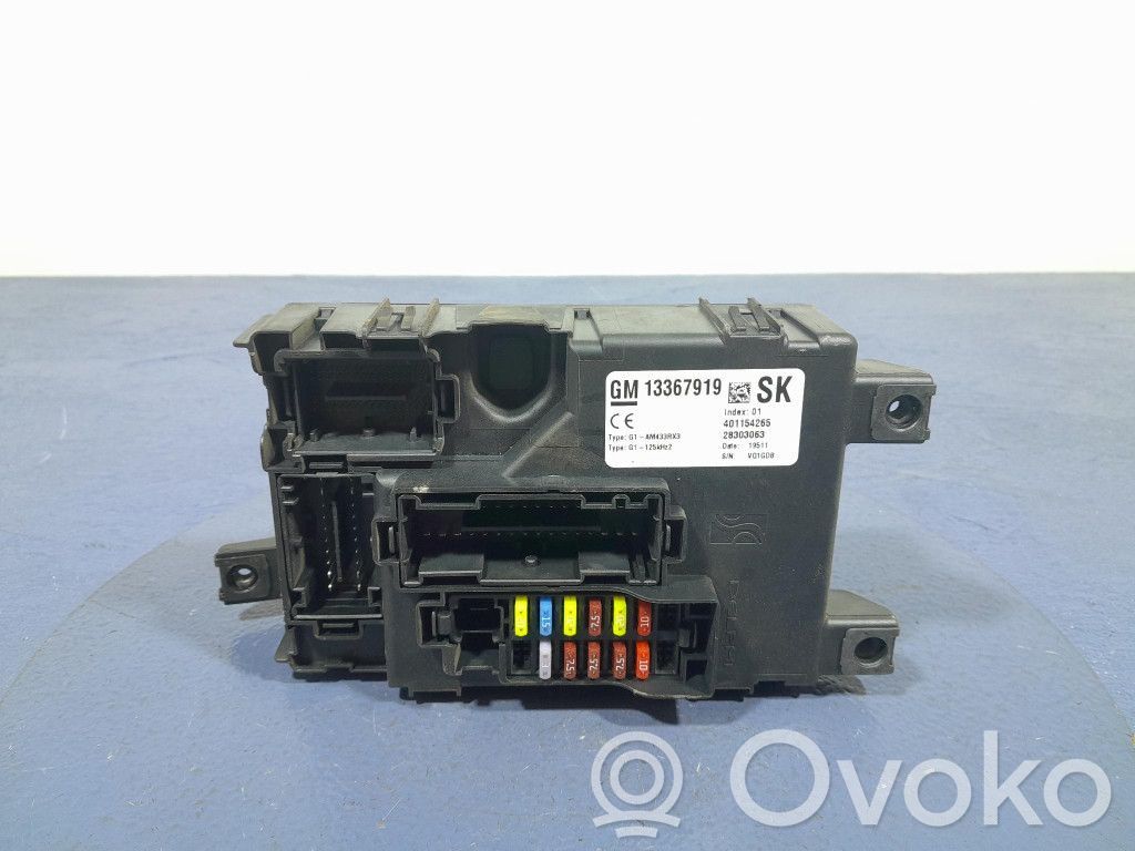 Opel Corsa D Sicherungskasten komplett 