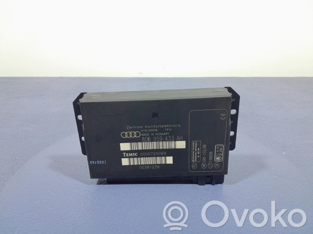 Audi A4 S4 B6 8E 8H Muut ohjainlaitteet/moduulit 