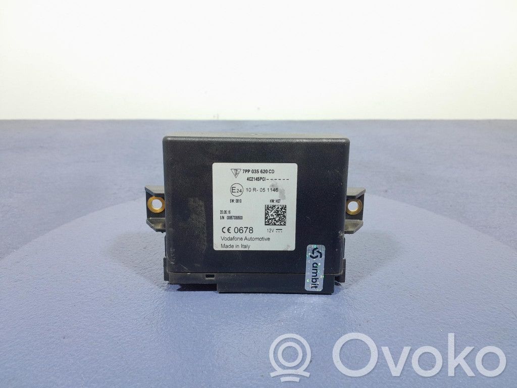 Porsche Cayman 982 Citu veidu vadības bloki / moduļi 