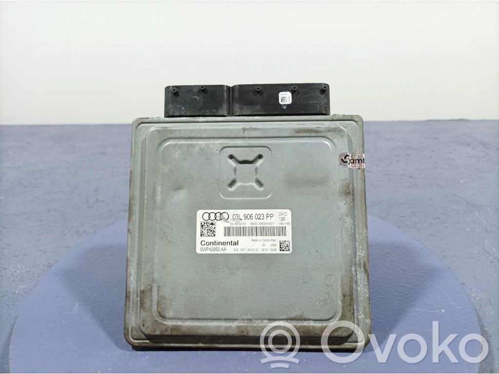 Audi A3 S3 A3 Sportback 8P Galios (ECU) modulis 