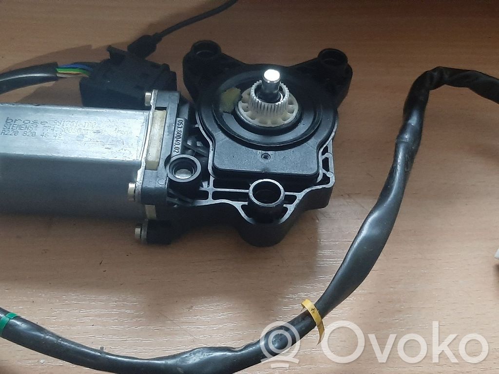 Mercedes-Benz CL C215 Silnik regulatora szyby drzwi przednich 