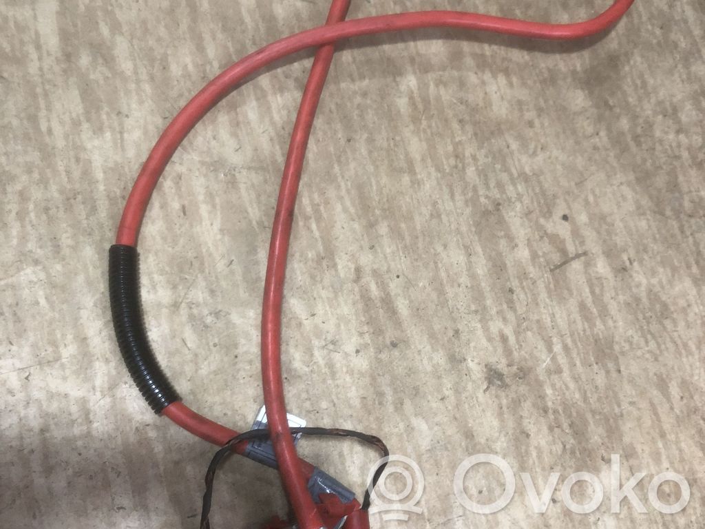 BMW 5 E60 E61 Pliusinis laidas (akumuliatoriaus) 