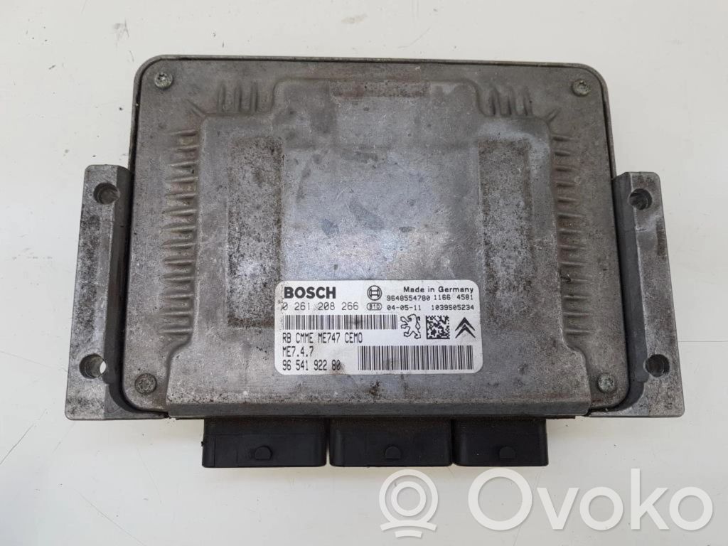 Peugeot 407 Engine control unit/module ECU 