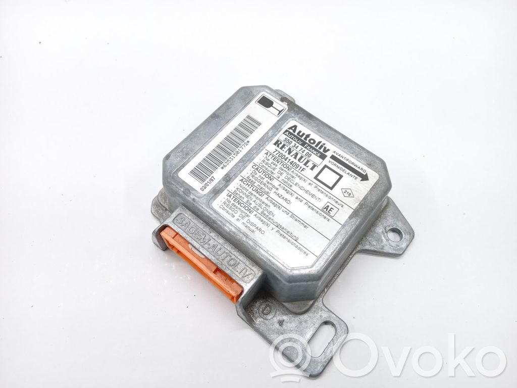 Renault Megane I Airbag control unit/module 