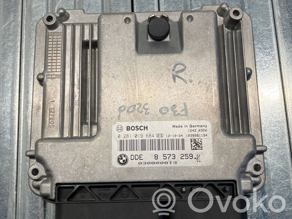 BMW 3 F30 F35 F31 Engine control unit/module 