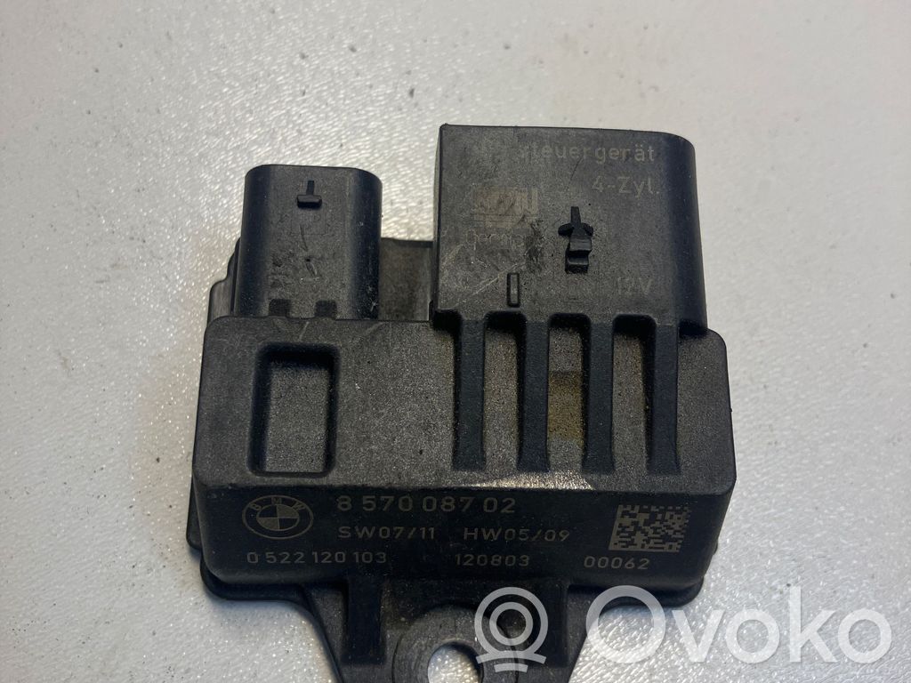 BMW 3 F30 F35 F31 Przekaźnik / Modul układu ogrzewania wstępnego 