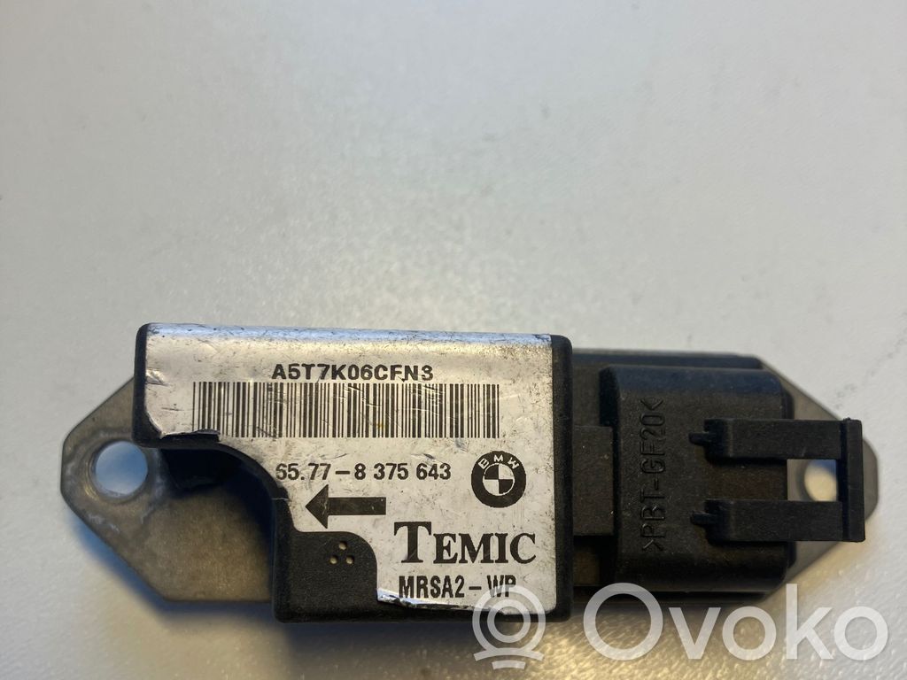 BMW 5 E39 Airbag deployment crash/impact sensor 