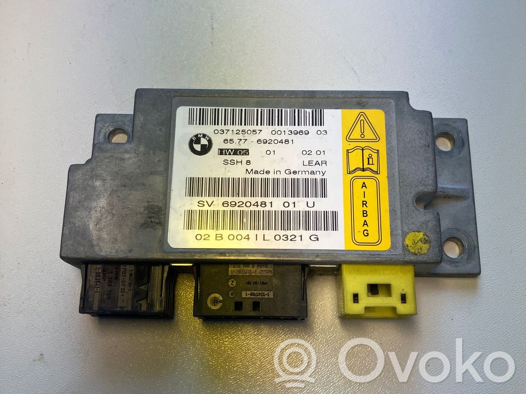 BMW 7 E65 E66 Airbag control unit/module 