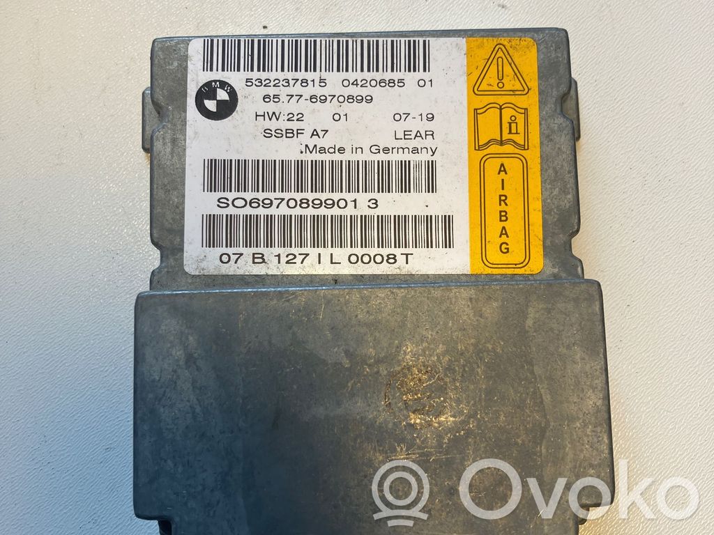 BMW 7 E65 E66 Airbag control unit/module 