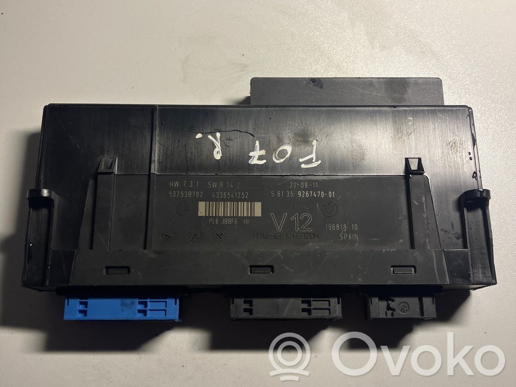BMW 5 GT F07 Comfort/convenience module 
