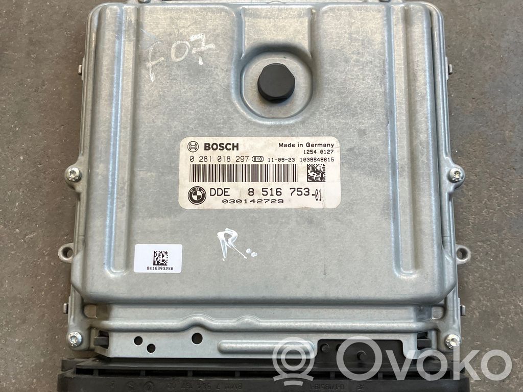 BMW 5 GT F07 Engine control unit/module 