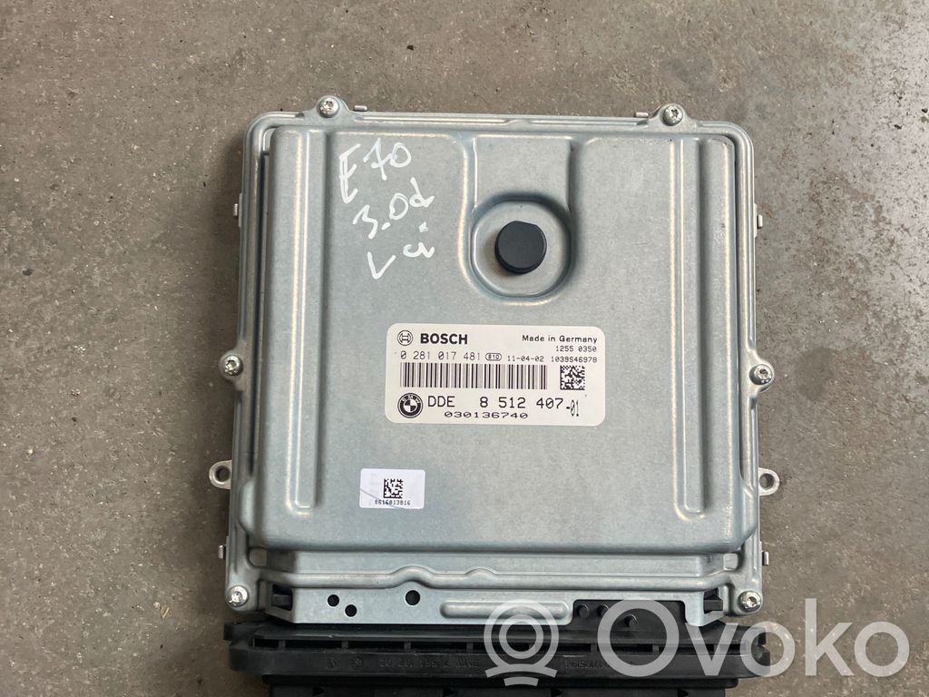 BMW X5 E70 Engine control unit/module 