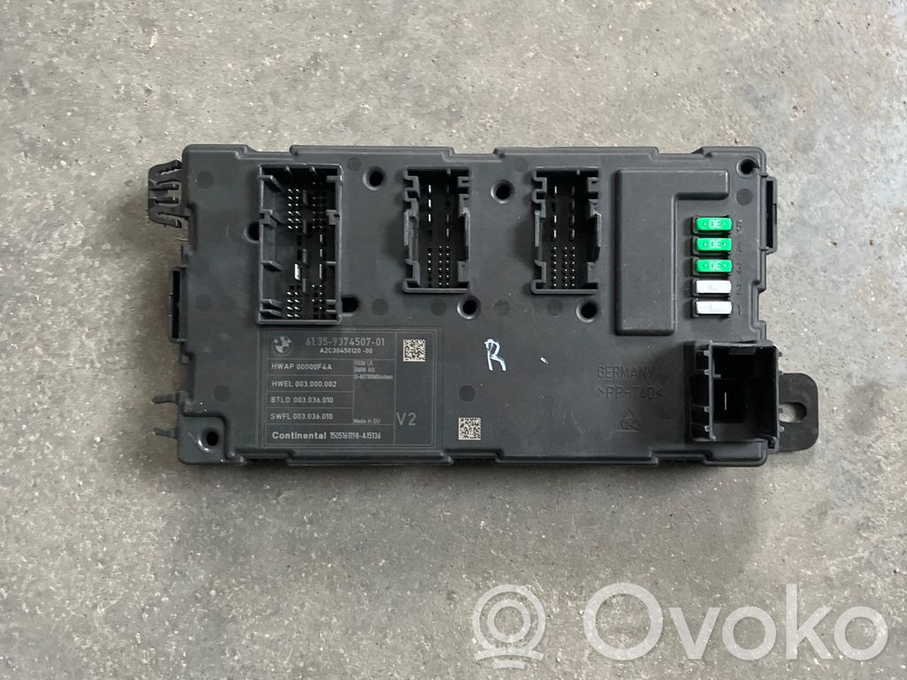 BMW 3 F30 F35 F31 Inne komputery / moduły / sterowniki 