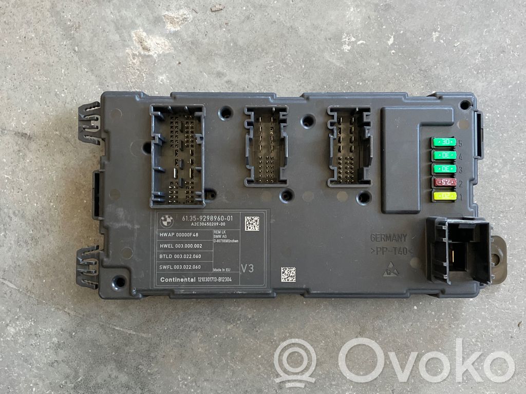 BMW 3 F30 F35 F31 Sterownik / Moduł komfortu 