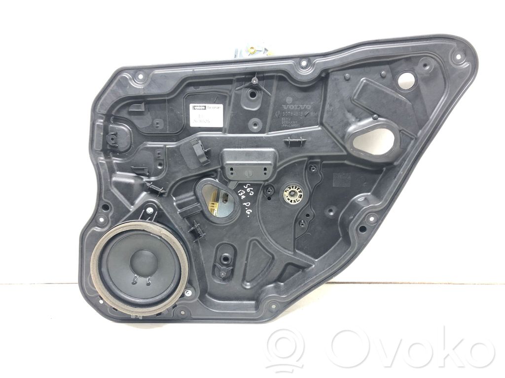 Volvo S60 Mecanismo para subir la puerta trasera sin motor 