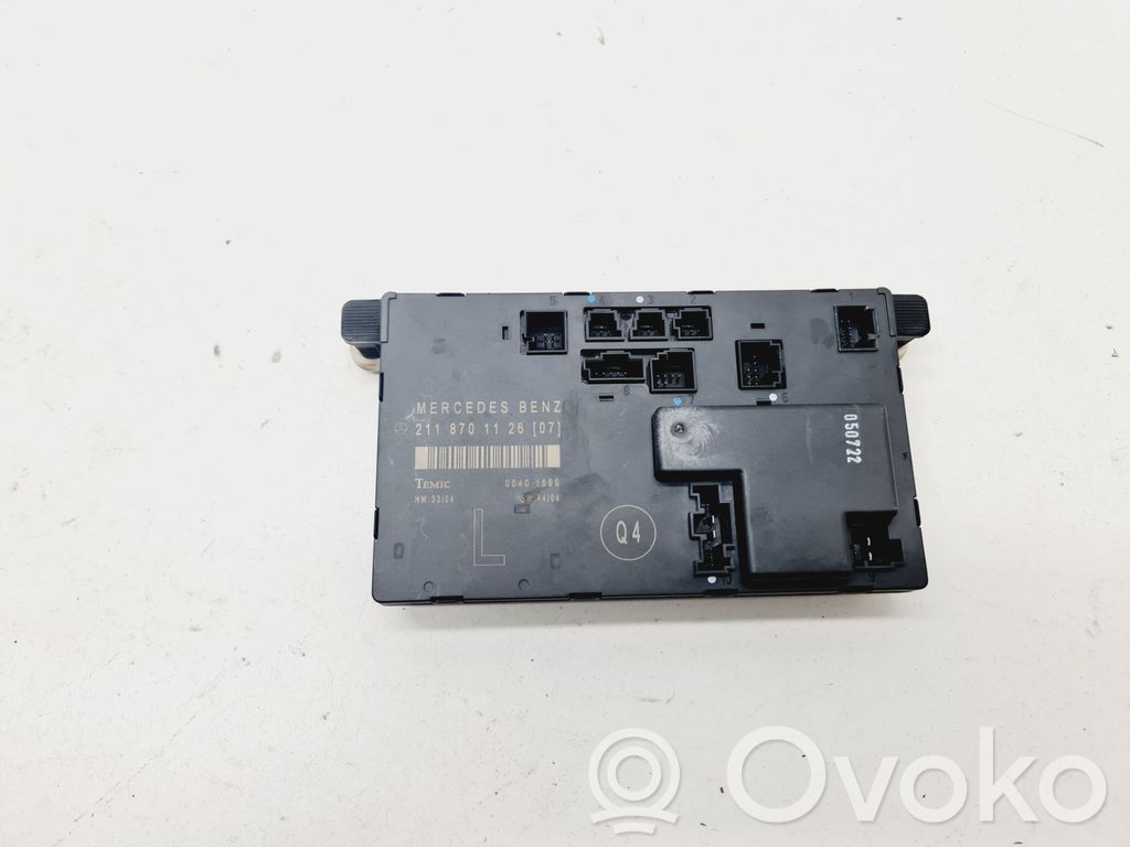Mercedes-Benz E W211 Door control unit/module 