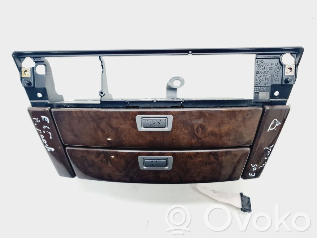 BMW 7 E65 E66 Dashboard storage box/compartment 