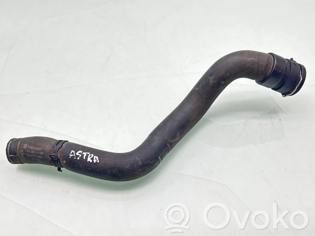 Opel Astra K Engine coolant pipe/hose 
