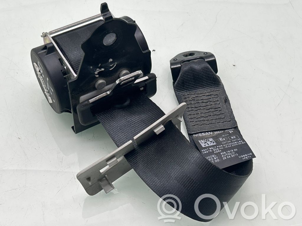 Nissan Qashqai Pas bezpieczeństwa fotela tylnego 