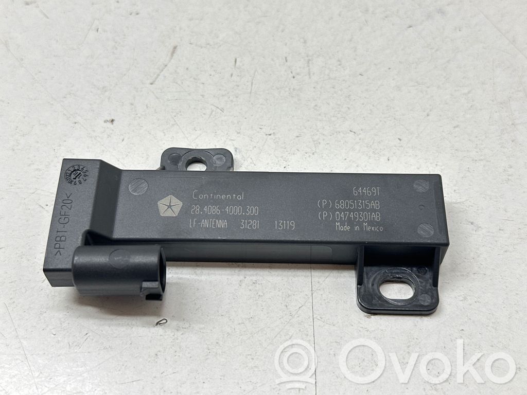 Chrysler Pacifica Keyless system antenna 