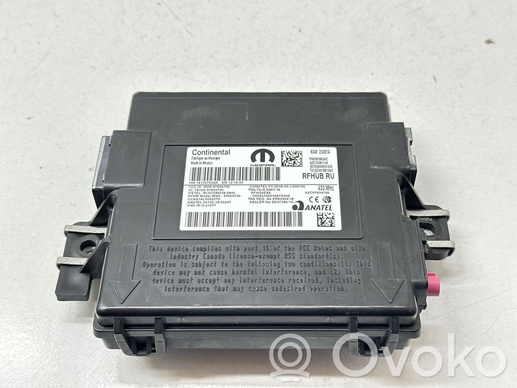Chrysler Pacifica Central body control module 