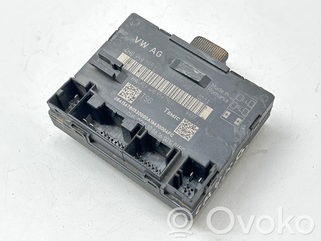 Porsche Cayenne (92A) Door control unit/module 