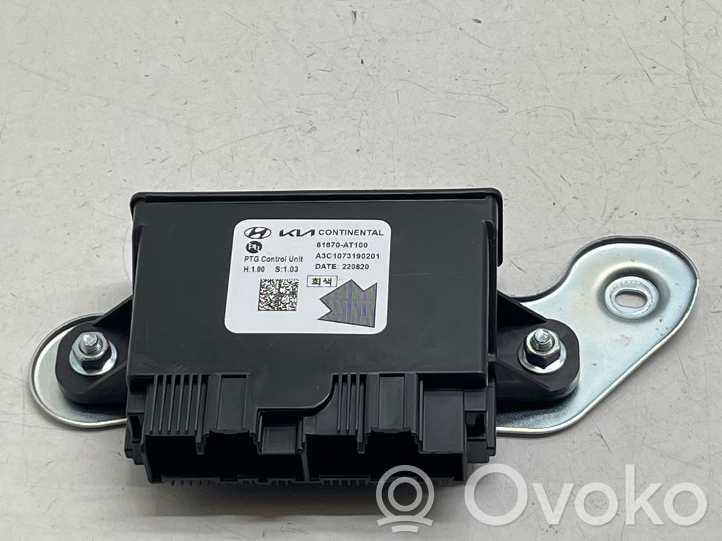 KIA Niro Tailgate/trunk control unit/module 