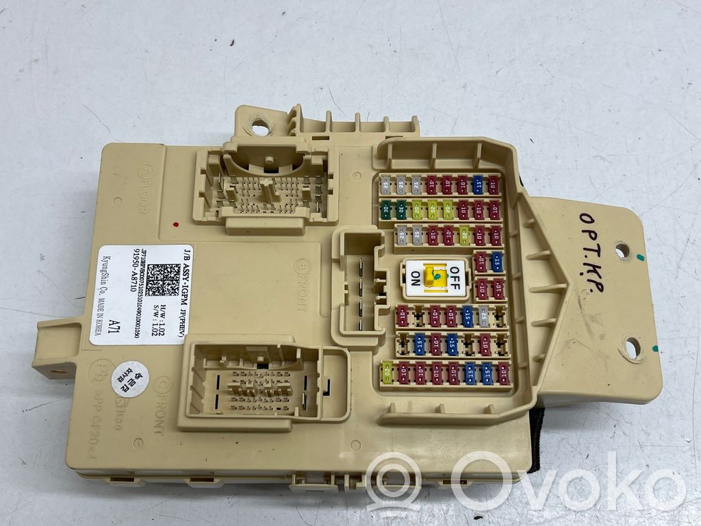 KIA Optima Módulo de fusible 