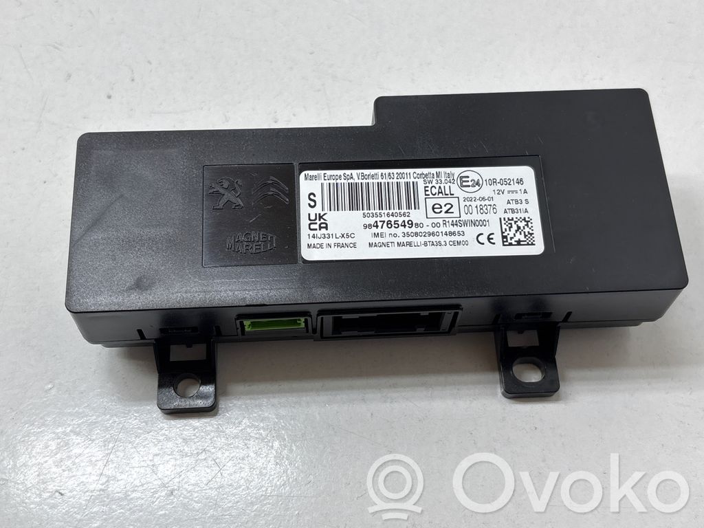 Peugeot 5008 II Bluetooth control unit module 