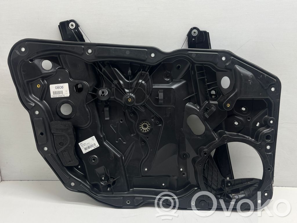 Porsche Cayenne (92A) Priekinio el. lango pakėlimo mechanizmo komplektas 