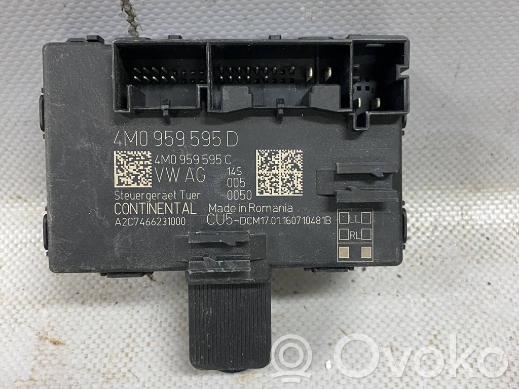 Door control unit/module   4M0959595D