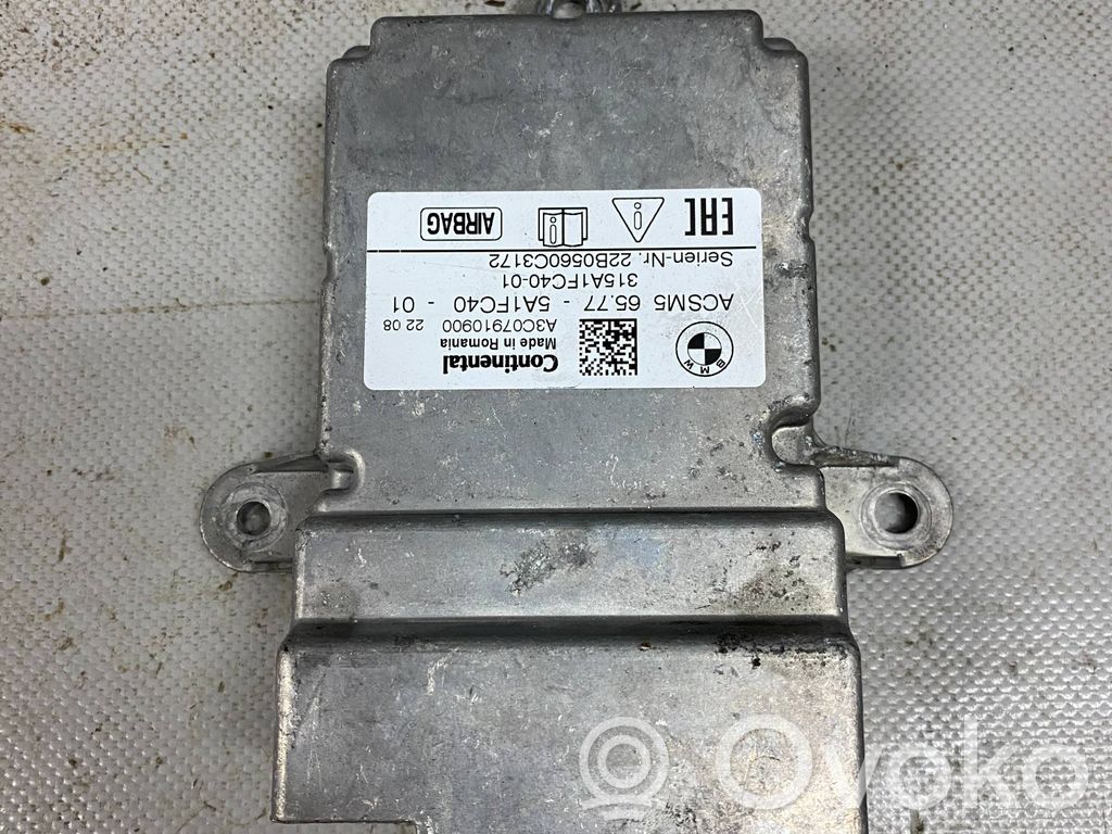 BMW X3 G01 Airbag control unit/module 